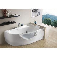 Акриловая ванна Gemy 171x99 G9046 II K R с гидромассажем