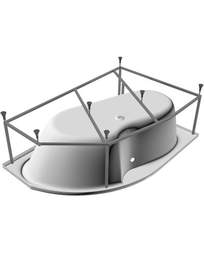 Акриловая ванна Relisan Sofi 160x100 L Гл000024565 без гидромассажа