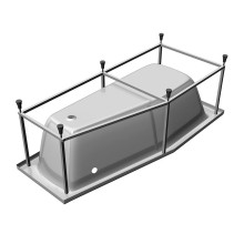 Акриловая ванна Relisan Aquarius 170x70 L Гл000023277 без гидромассажа