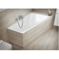 Акриловая ванна 160х100 см R Cersanit Crea WA-CREAx160-R