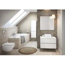 Акриловая ванна 160х100 см R Cersanit Crea WA-CREAx160-R