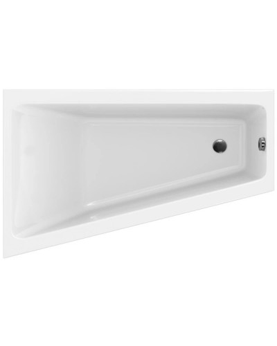 Акриловая ванна 160х100 см L Cersanit Crea WA-CREAx160-L