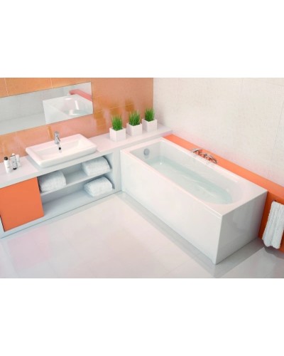 Акриловая ванна 170х70 см Cersanit Flavia WP-FLAVIAx170