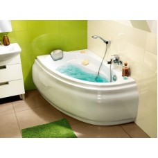 Акриловая ванна 140х90 см L Cersanit Joanna WA-JOANNAx140-L