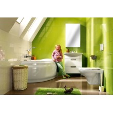 Акриловая ванна 140х90 см R Cersanit Joanna WA-JOANNAx140-R