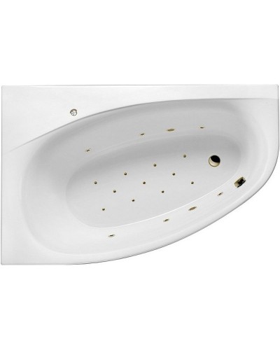 Акриловая ванна Excellent Kameleon 170x110 L WAEX.KML17.RELAX.BR с гидромассажем