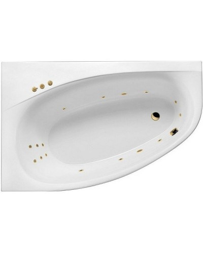 Акриловая ванна Excellent Kameleon 170x110 L WAEX.KML17.SMART.GL с гидромассажем