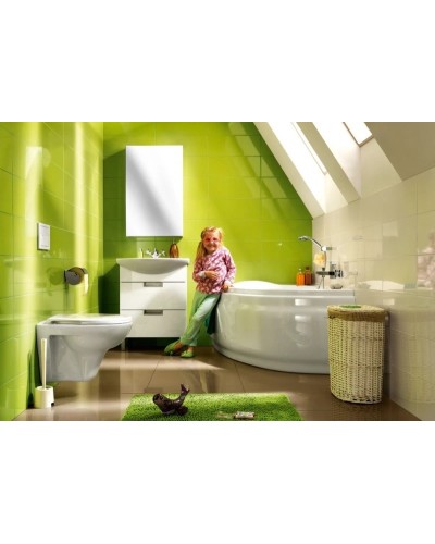 Акриловая ванна 150х95 см L Cersanit Joanna WA-JOANNAx150-L