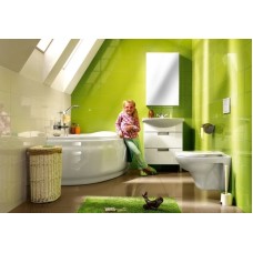 Акриловая ванна 150х95 см R Cersanit Joanna WA-JOANNAx150-R