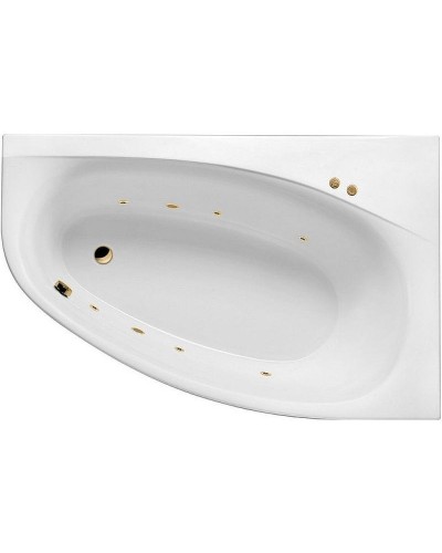 Акриловая ванна Excellent Kameleon 170x110 R WAEX.KMP17.SOFT.GL с гидромассажем