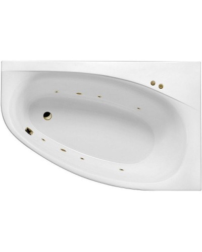 Акриловая ванна Excellent Kameleon 170x110 R WAEX.KMP17.SOFT.BR с гидромассажем