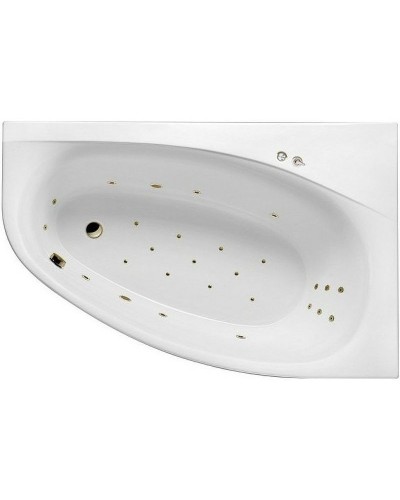 Акриловая ванна Excellent Kameleon 170x110 R WAEX.KMP17.ULTRA.BR с гидромассажем