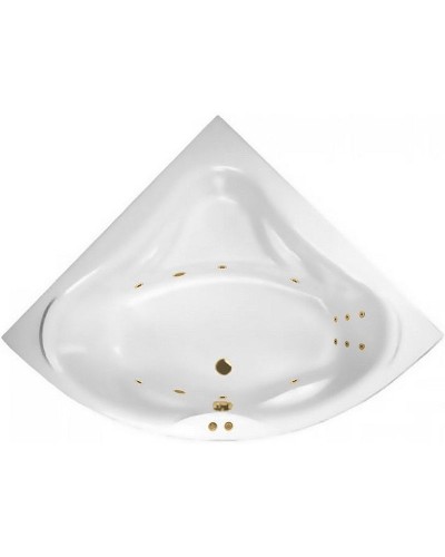 Акриловая ванна Excellent Konsul 150x150 WAEX.KON15.LINE.GL с гидромассажем