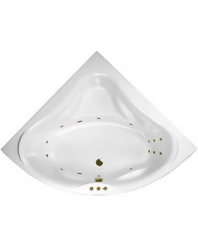 Акриловая ванна Excellent Konsul 150x150 WAEX.KON15.SMART.BR с гидромассажем