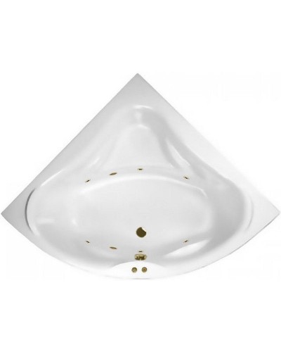 Акриловая ванна Excellent Konsul 150x150 WAEX.KON15.SOFT.BR с гидромассажем