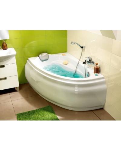 Акриловая ванна 160х95 см L Cersanit Joanna WA-JOANNAx160-L