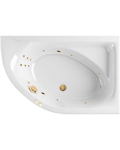 Акриловая ванна Excellent Aquarella 150x100 R WAEX.ARP15.LINE.GL с гидромассажем