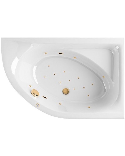 Акриловая ванна Excellent Aquarella 150x100 R WAEX.ARP15.RELAX.GL с гидромассажем