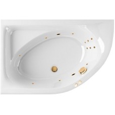 Акриловая ванна Excellent Aquarella 170x110 L WAEX.ARL17.LINE.GL с гидромассажем