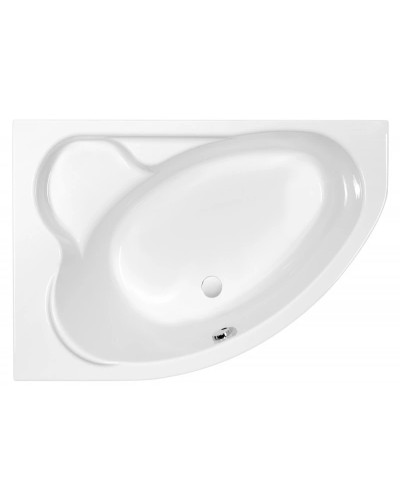 Акриловая ванна 153х100 см L Cersanit Kaliope WA-KALIOPEx153-L