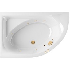 Акриловая ванна Excellent Aquarella 170x110 L WAEX.ARL17.SOFT.GL с гидромассажем