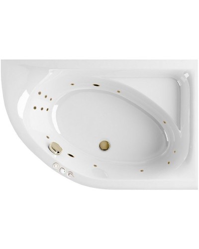 Акриловая ванна Excellent Aquarella 170x110 R WAEX.ARP17.SMART.BR с гидромассажем