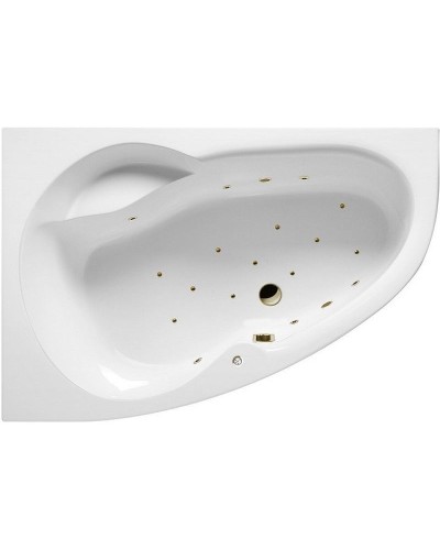 Акриловая ванна Excellent Newa 160x95 L WAEX.NEL16.RELAX.BR с гидромассажем