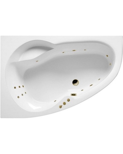 Акриловая ванна Excellent Newa 160x95 L WAEX.NEL16.SMART.BR с гидромассажем