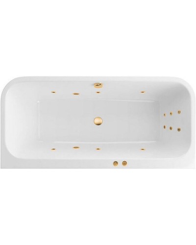 Акриловая ванна Excellent Arana 180x85 WAEX.ARA18.LINE.GL с гидромассажем