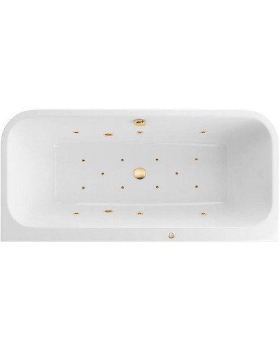 Акриловая ванна Excellent Arana 180x85 WAEX.ARA18.RELAX.GL с гидромассажем