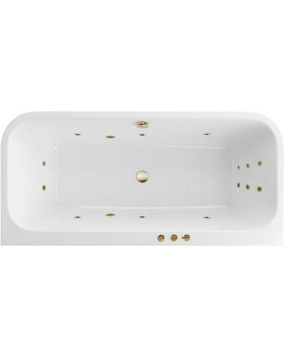 Акриловая ванна Excellent Arana 180x85 WAEX.ARA18.SMART.BR с гидромассажем