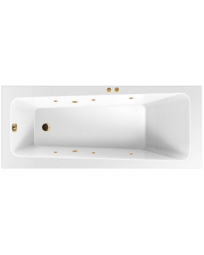 Акриловая ванна Excellent Ava 160x70 WAEX.AVA16.SOFT.GL с гидромассажем