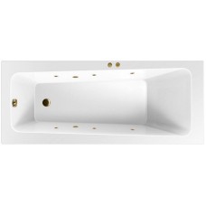 Акриловая ванна Excellent Ava 160x70 WAEX.AVA16.SOFT.BR с гидромассажем