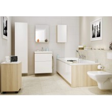 Акриловая ванна 170х80 см L Cersanit Smart WP-SMARTx170-L