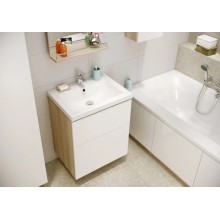 Акриловая ванна 170х80 см L Cersanit Smart WP-SMARTx170-L