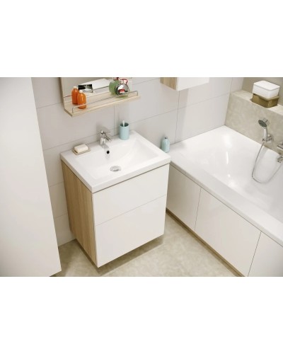 Акриловая ванна 170х80 см L Cersanit Smart WP-SMARTx170-L