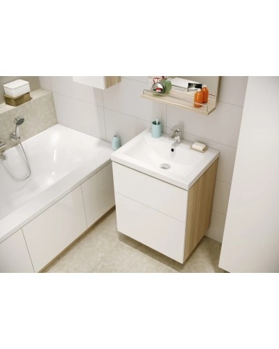 Акриловая ванна 170х80 см R Cersanit Smart WP-SMARTx170-R