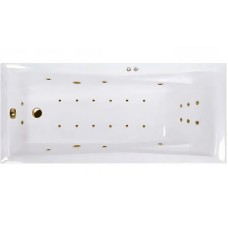 Акриловая ванна Excellent Palace 170x75 WAEX.PAL17.ULTRA.BR с гидромассажем