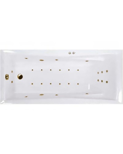 Акриловая ванна Excellent Palace 170x75 WAEX.PAL17.ULTRA.BR с гидромассажем
