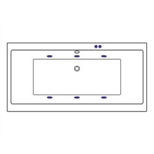Акриловая ванна Excellent Pryzmat 160x75 WAEX.PRY16.SOFT.BR с гидромассажем