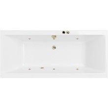 Акриловая ванна Excellent Pryzmat 160x75 WAEX.PRY16.SOFT.BR с гидромассажем