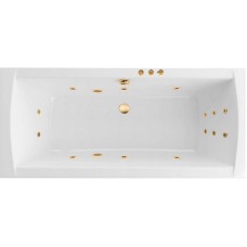 Акриловая ванна Excellent Aquaria Lux 180x80 WAEX.AQU18.SMART.GL с гидромассажем