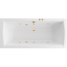 Акриловая ванна Excellent Aquaria Lux 180x80 WAEX.AQU18.SOFT.GL с гидромассажем