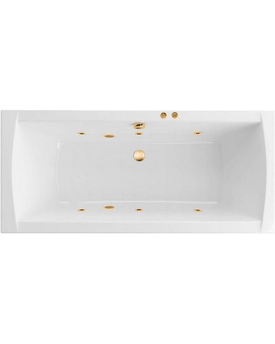 Акриловая ванна Excellent Aquaria Lux 180x80 WAEX.AQU18.SOFT.GL с гидромассажем