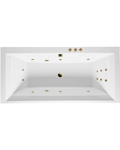 Акриловая ванна Excellent Crown Grand 190x90 WAEX.CRG19.SMART.BR с гидромассажем