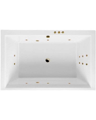 Акриловая ванна Excellent Crown Lux 190x120 WAEX.CRO19.SMART.BR с гидромассажем