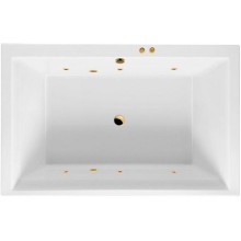 Акриловая ванна Excellent Crown Lux 190x120 WAEX.CRO19.SOFT.GL с гидромассажем