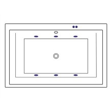 Акриловая ванна Excellent Crown Lux 190x120 WAEX.CRO19.SOFT.BR с гидромассажем