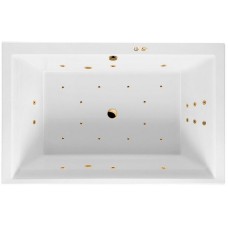 Акриловая ванна Excellent Crown Lux 190x120 WAEX.CRO19.ULTRA.GL с гидромассажем