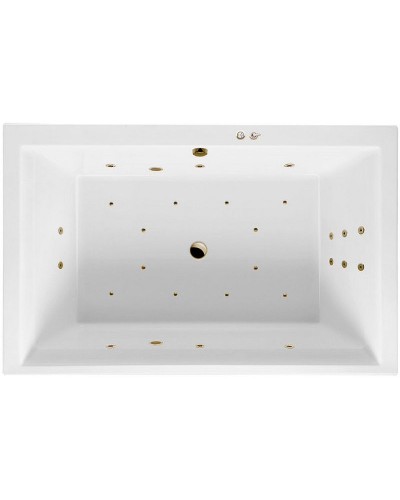 Акриловая ванна Excellent Crown Lux 190x120 WAEX.CRO19.ULTRA.BR с гидромассажем